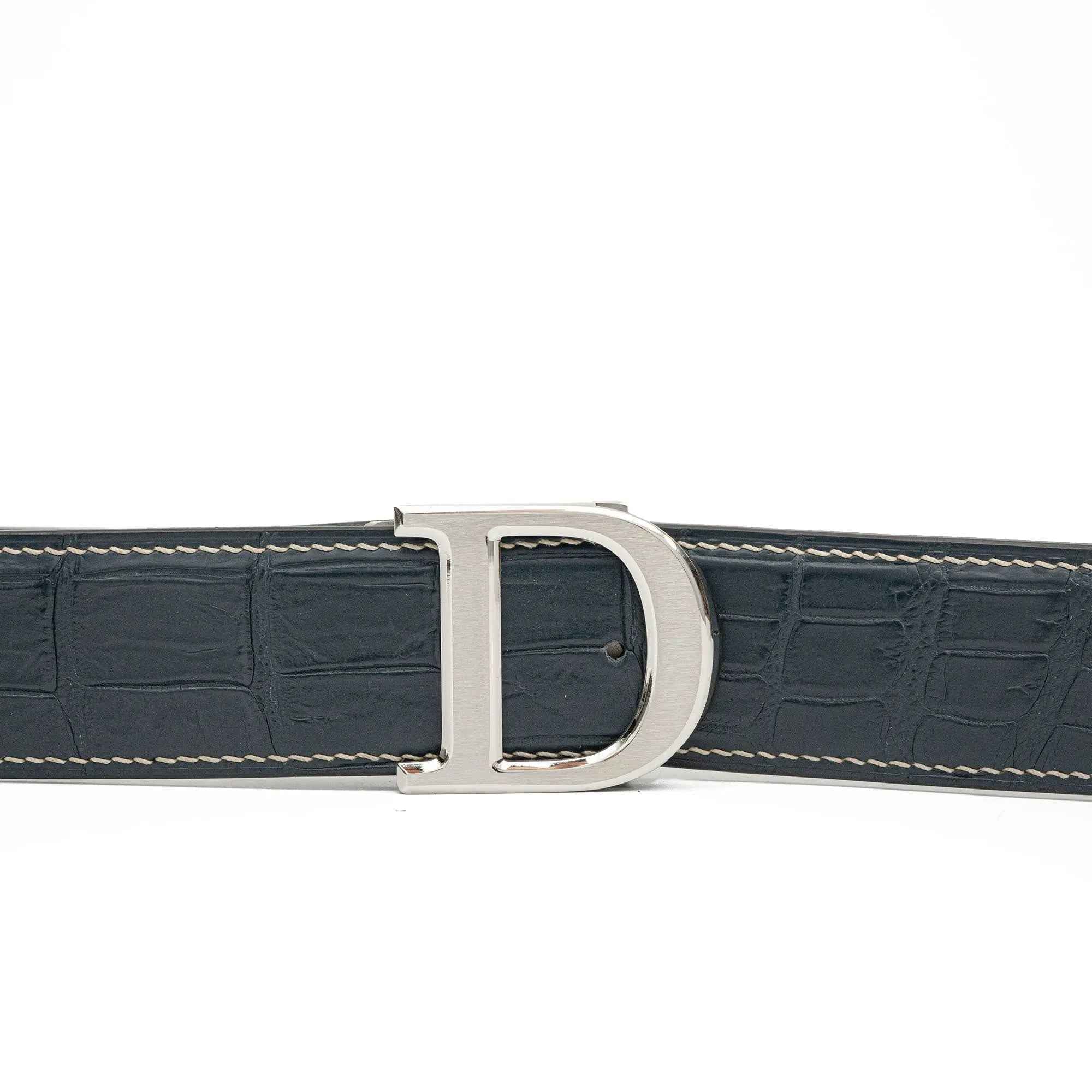 Handcrafted Alligator Leather Belts DVG343