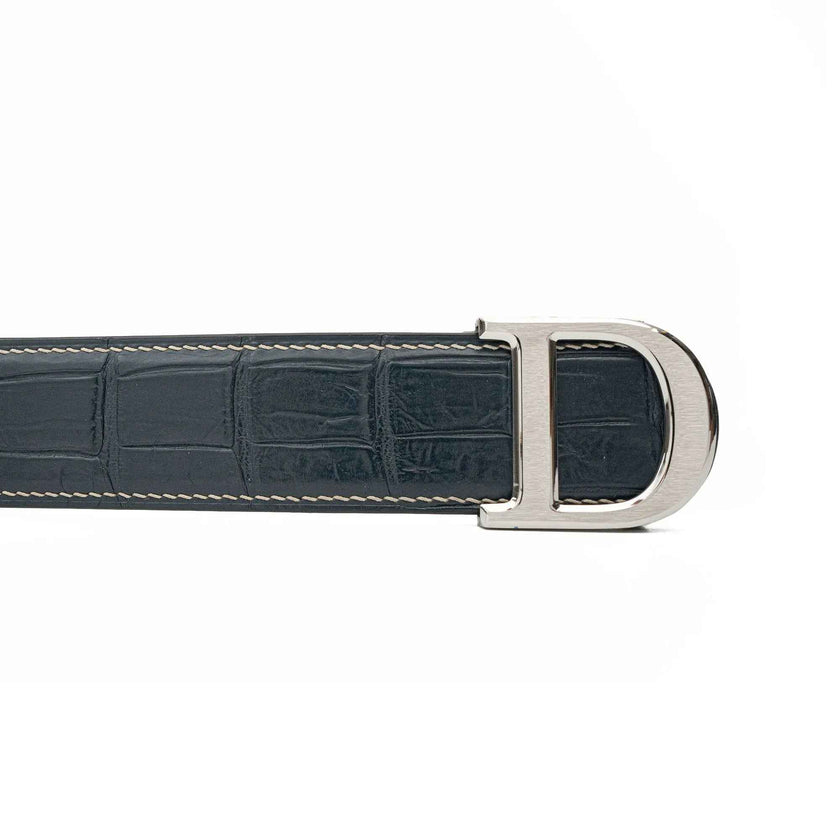 Handcrafted Alligator Leather Belts DVG343