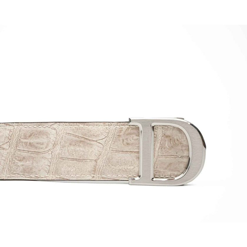 Handcrafted Alligator Leather Belts DVG350