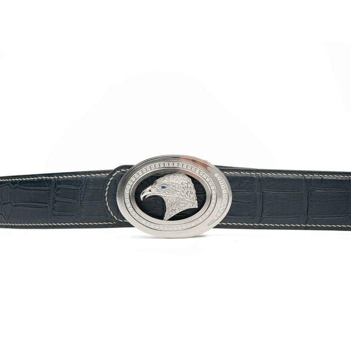 Handcrafted Alligator Leather Belts DVG359