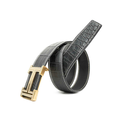 Handcrafted Alligator Leather Belts DVG59