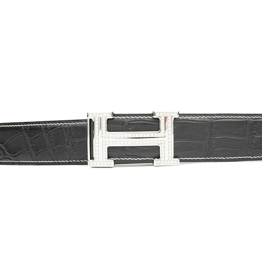 Handcrafted Alligator Leather Belts DVG59