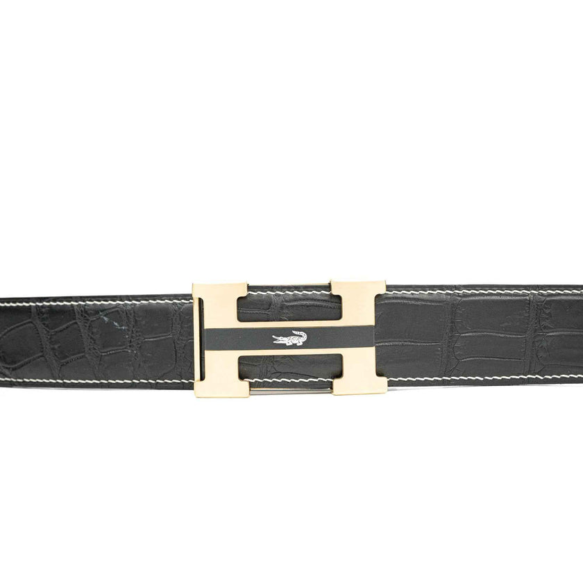 Handcrafted Alligator Leather Belts DVG93