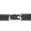 Handcrafted Alligator Leather Belts G-shaped buckle
