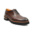 Handcrafted calfskin Oxford shoes Coffee