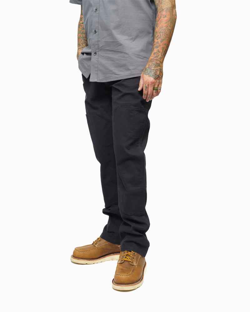 Hardened Double Knee Pant - Black