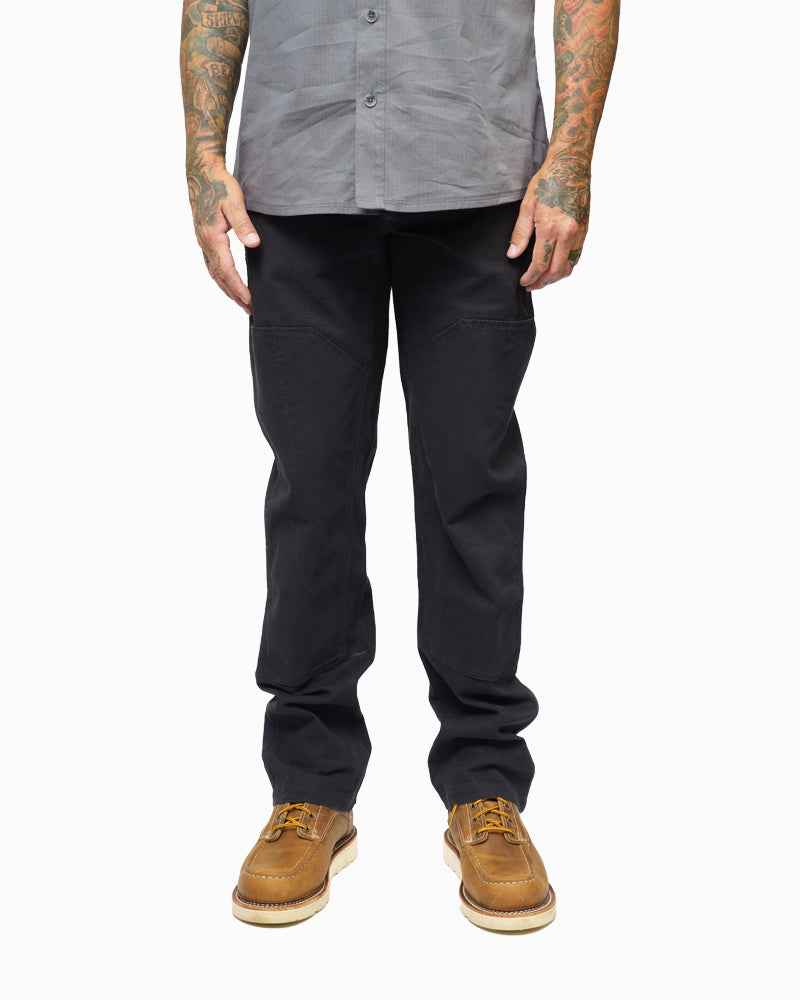 Hardened Double Knee Pant - Black
