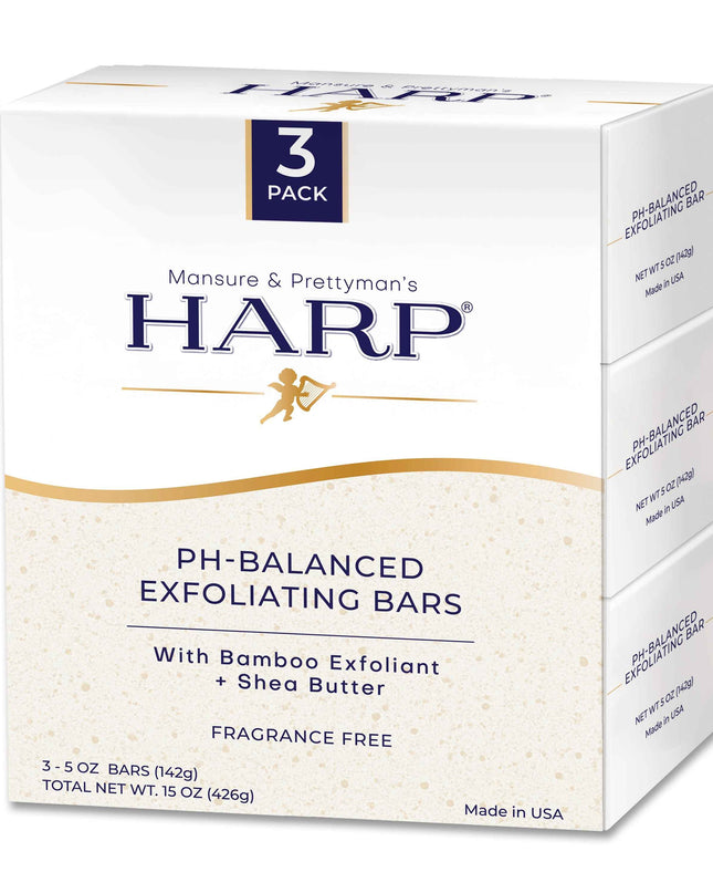 pH-Balanced Exfoliating Body Wash Bar