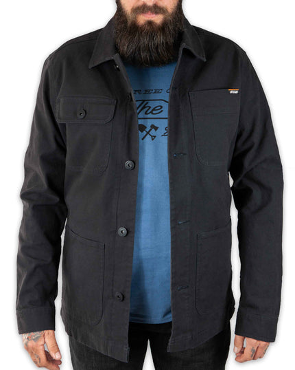 Heston Chore Coat - Black