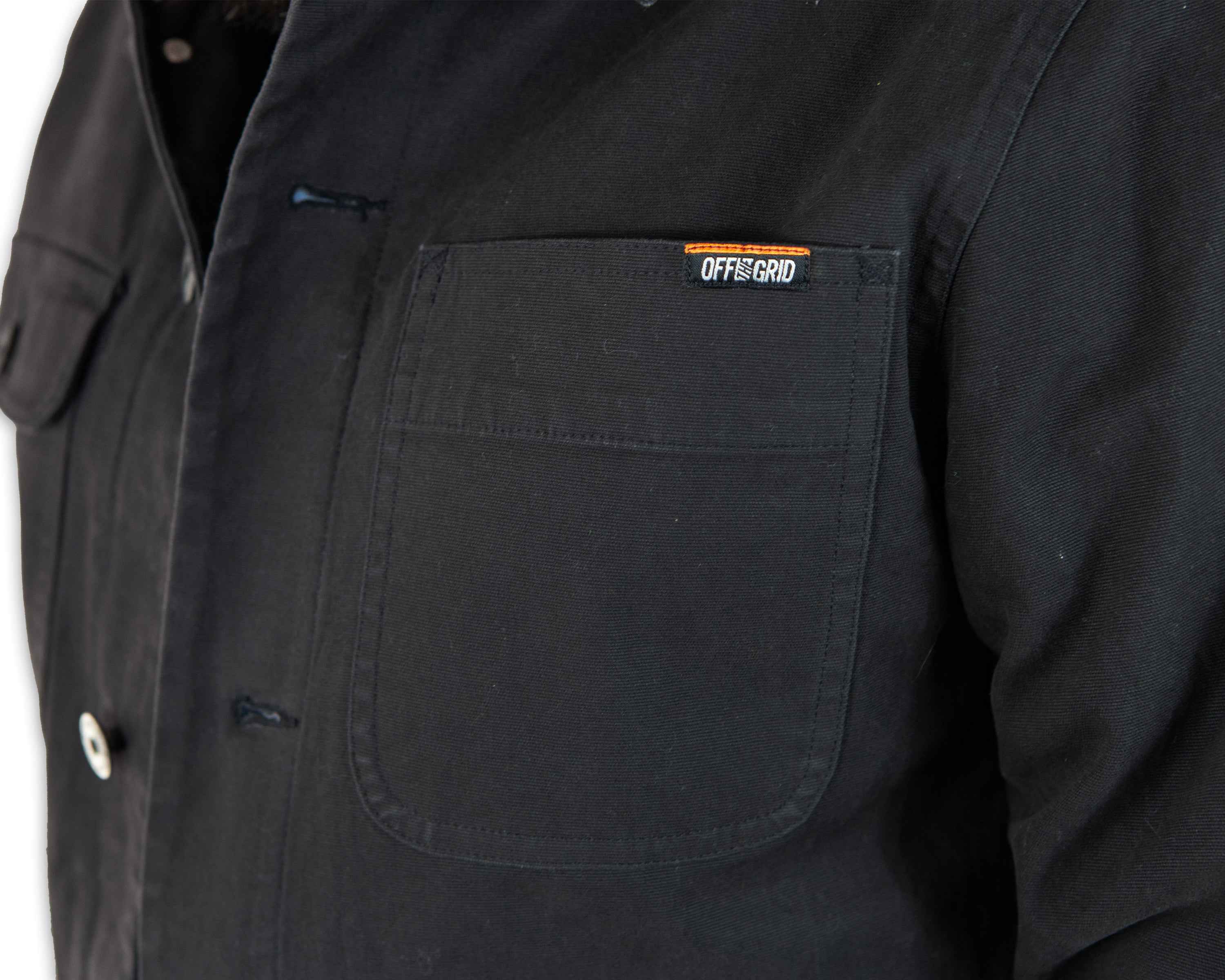 Heston Chore Coat - Black