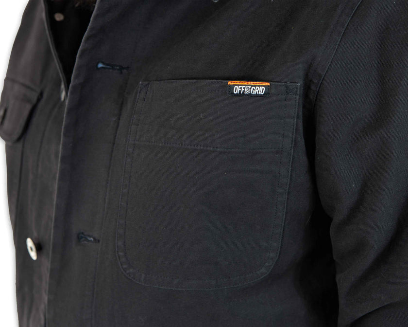 Heston Chore Coat - Black
