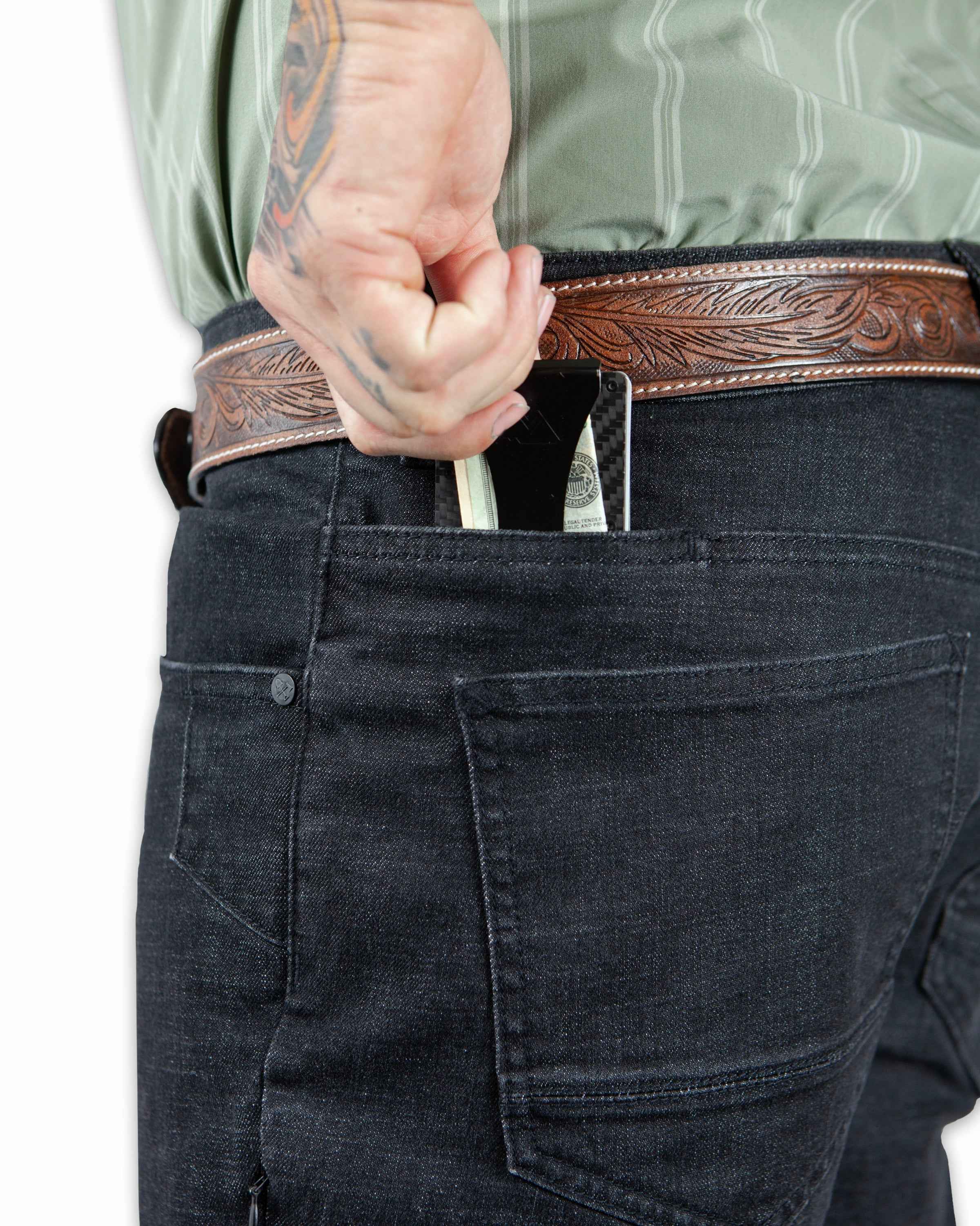 Hideout Denim Boot Cut - Black