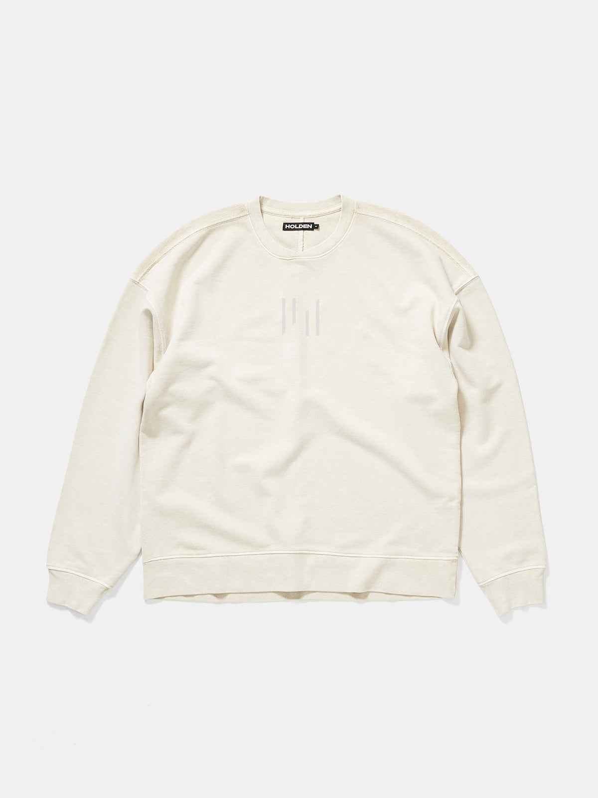 Oversized French Terry Crew - Hay