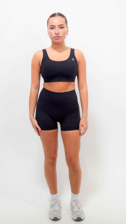 I Am Beautifully Radiant Quick-Dry Butter Black Short