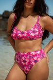 Amanda Bikini Bottoms - Hibiscus Hunny