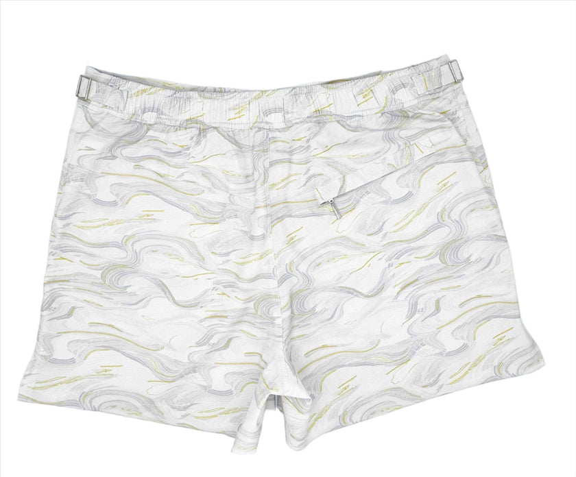 The Restless Swim Shorts - Carrara Marble