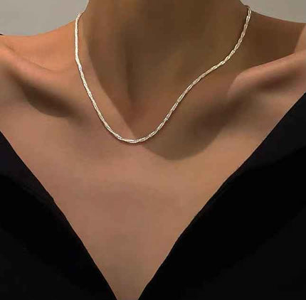 Shimmering in the Nightsky Necklace