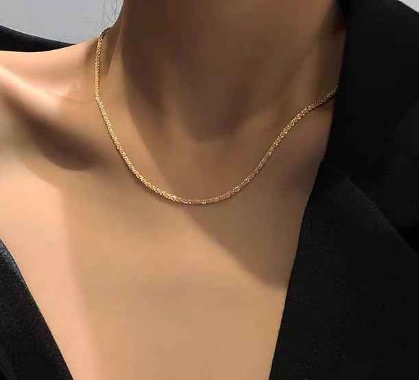 Shimmering in the Nightsky Necklace