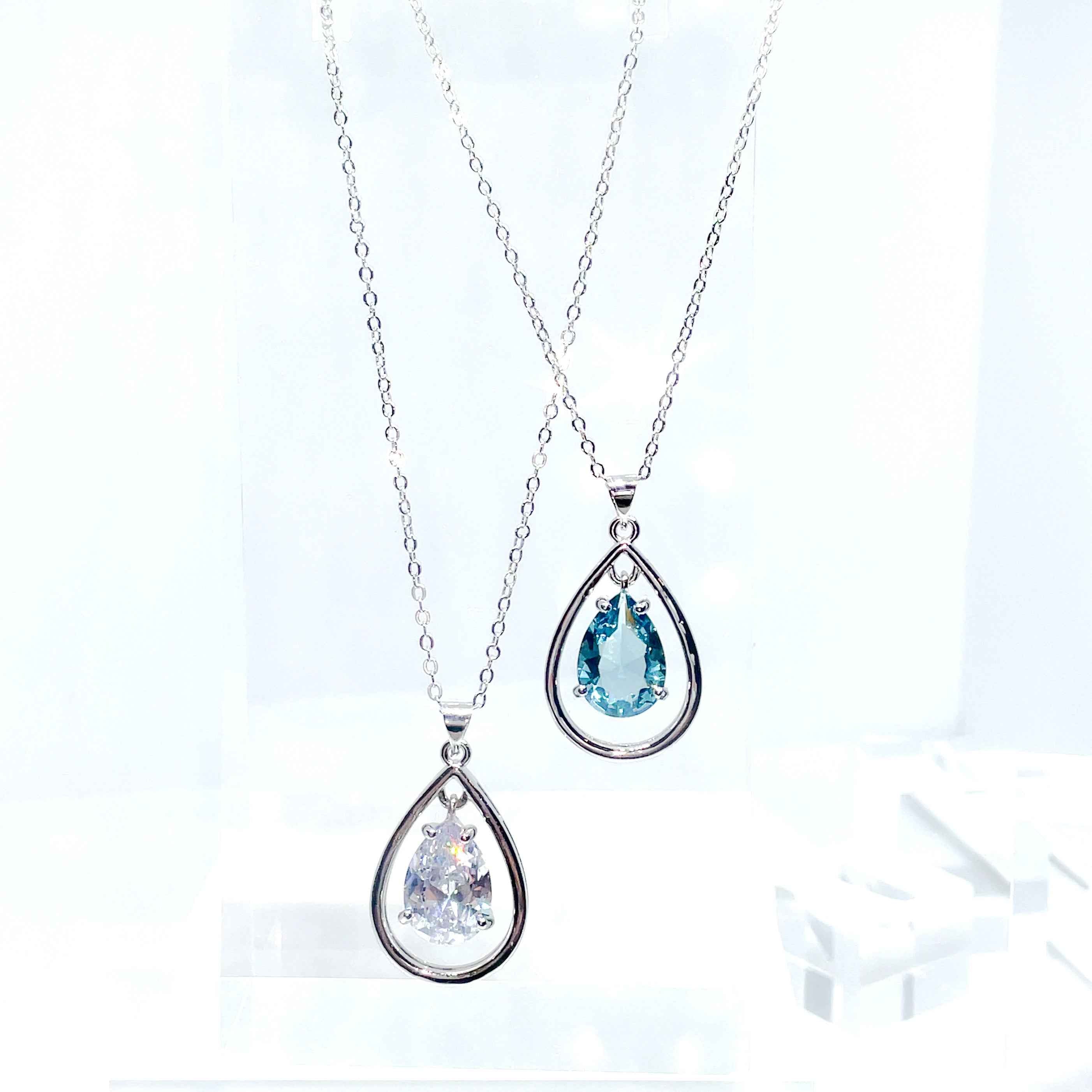 Princess Aqua Necklace
