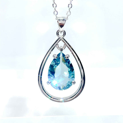 Princess Aqua Necklace