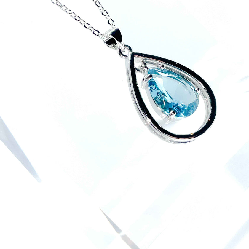 Princess Aqua Necklace
