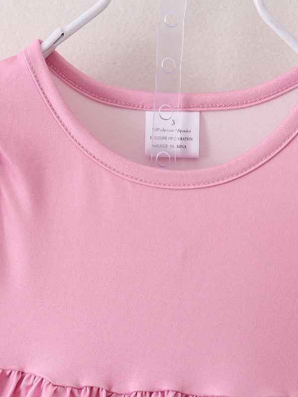 Pink Girls Farm Animals Bell Bottoms outfit