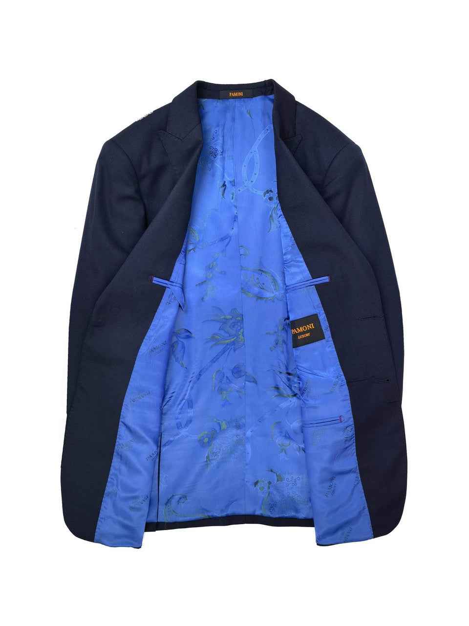 Navy Two Button 3-Piece Suit