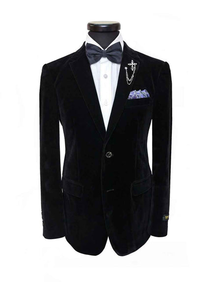 Black Velvet Blazer