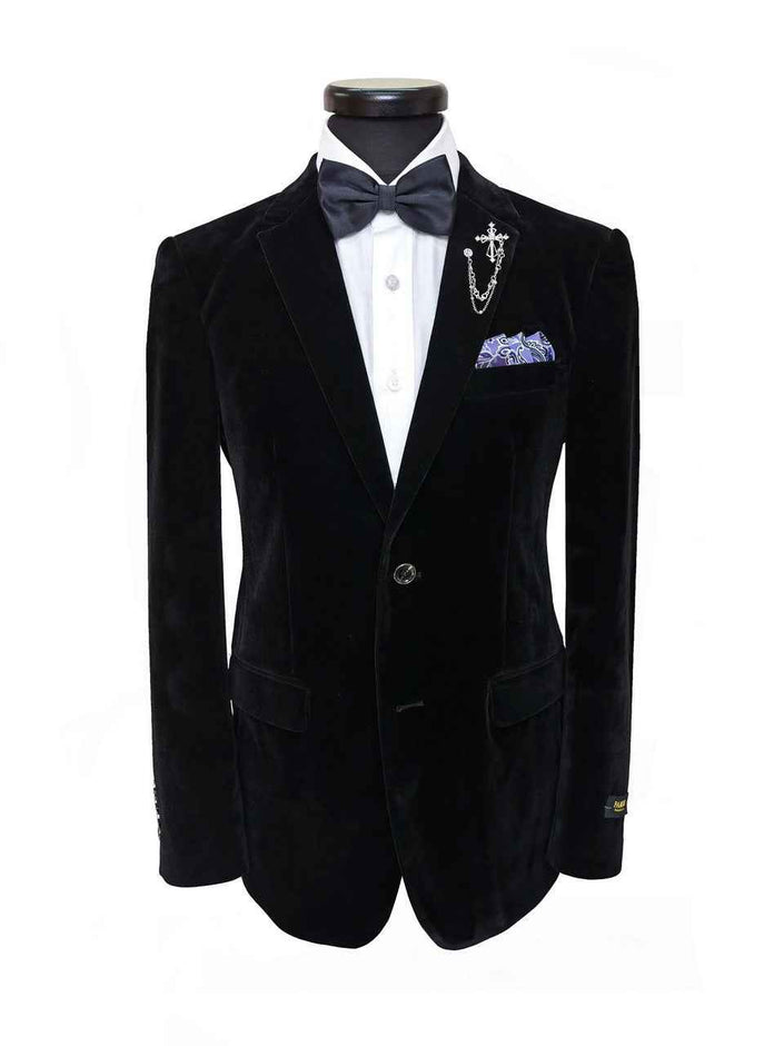 Black Velvet Blazer