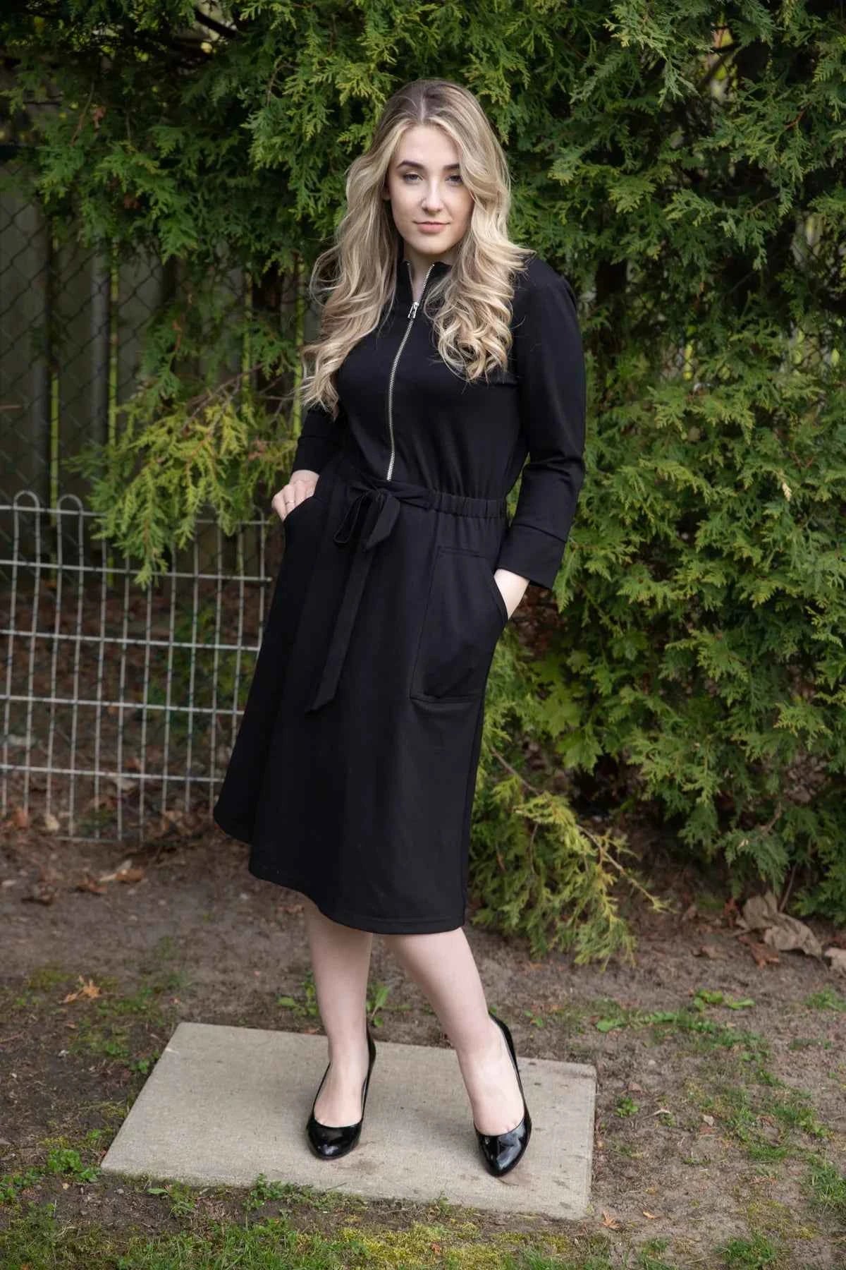 Black Utility Dress