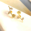 Minimalist Rose Studs