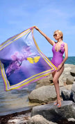 Goddess in Lilac Pareo 100% Silk