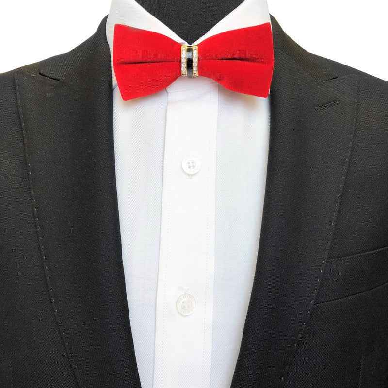 Slim Velvet Bow Tie (2 Colours)