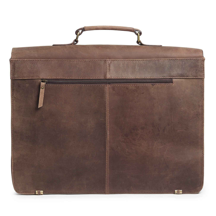 Buffalo Leather Messenger Bag