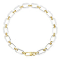Jenna Acrylic Clear Necklace
