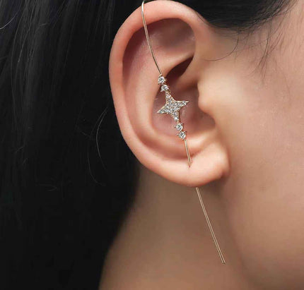 Crystal Star Ear Crawler Hook