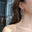 Meteor Stars Tassel Earrings