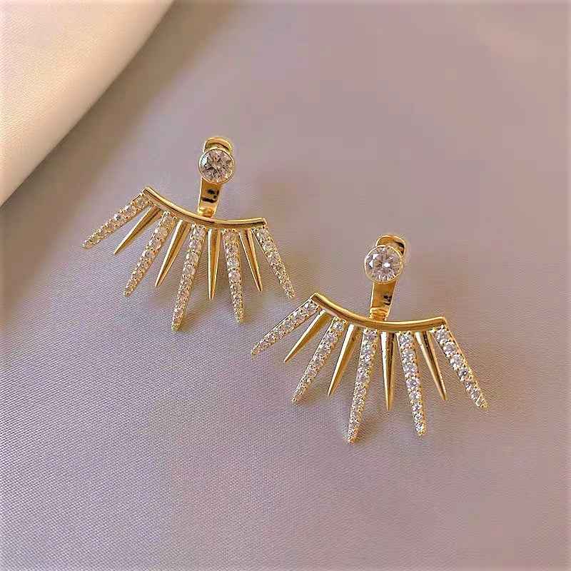 Blinding Sun Studs Earrings