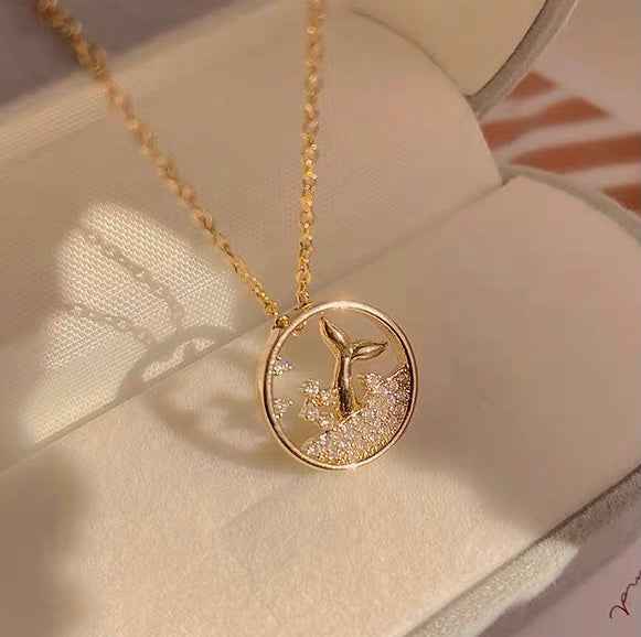 Sunset Mermaid Necklace
