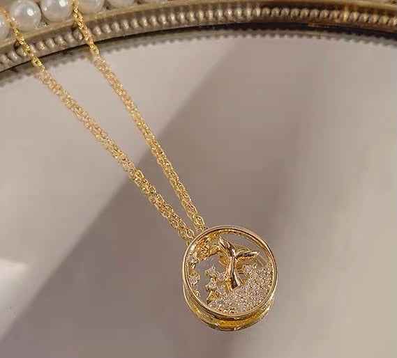 Sunset Mermaid Necklace