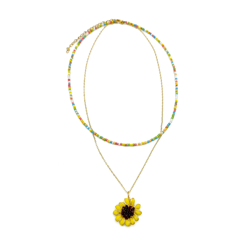 Mirasol necklace (Spring edition)