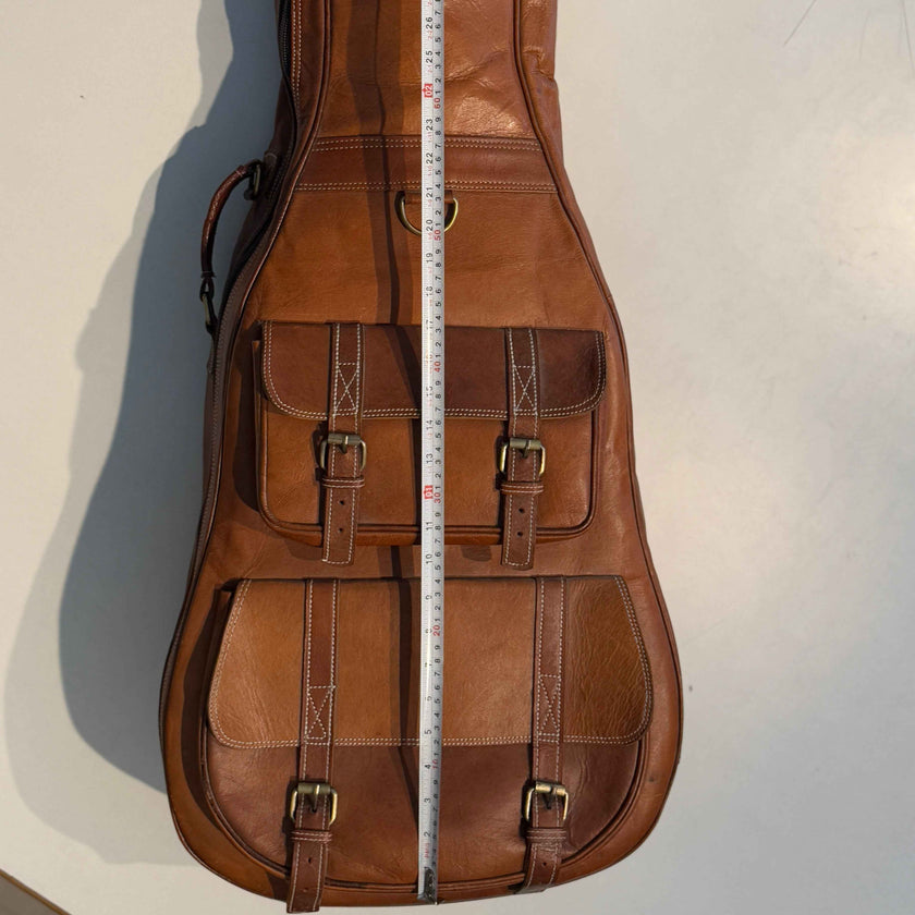 Personalized Leather Guitar Case