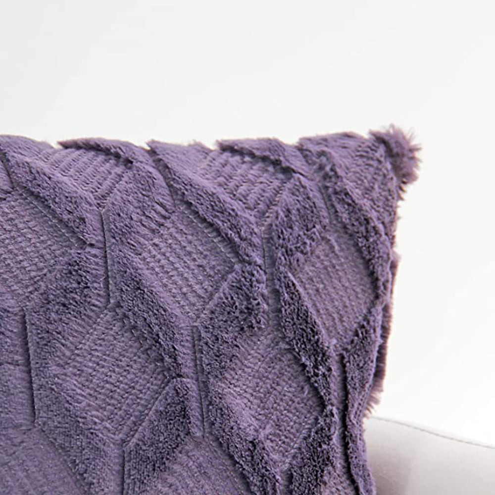 Diamond shaped Plush Throw Pillow (With Insert) size 18