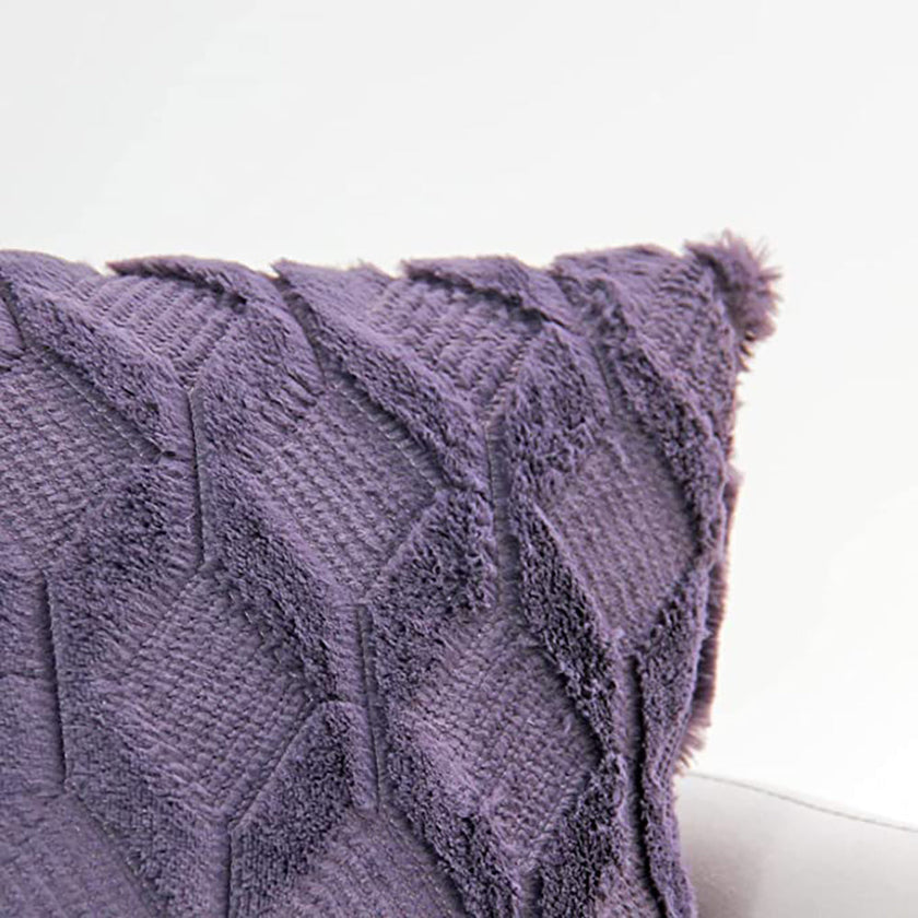 Diamond shaped Plush Throw Pillow (With Insert) size 18