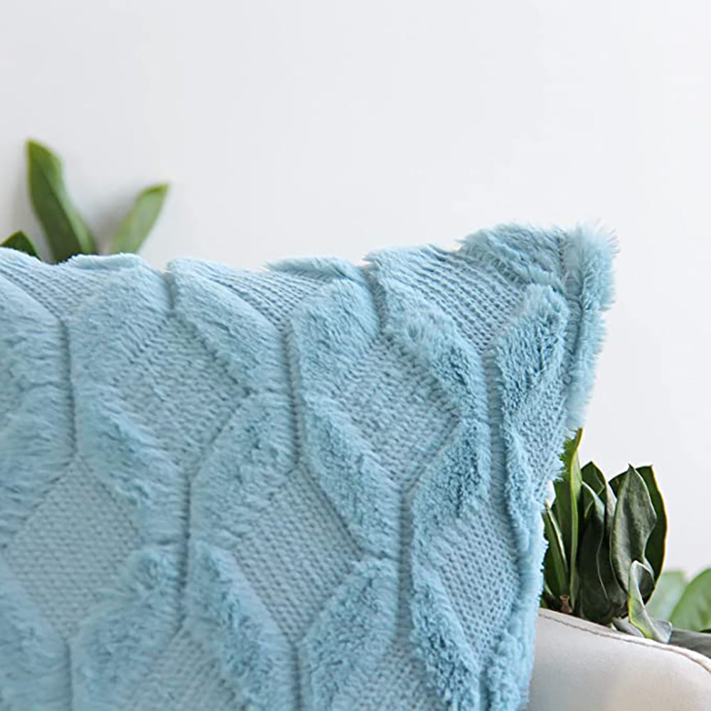 Diamond shaped Plush Throw Pillow (With Insert) size 18