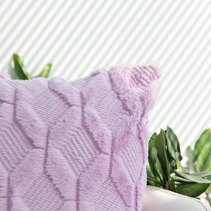 Diamond shaped Plush Throw Pillow (With Insert) size 18