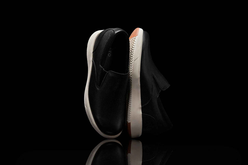 CALTO - J1420 - 2.8 Inches Taller (Onyx) - Leather Loafers