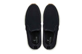 CALTO - J1433  - 3.3 Inches Taller (Black) - Casual Chunky Sole Sneaker Loafers
