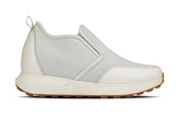 CALTO - J1434  - 3.3 Inches Taller (Off-White) - Casual Chunky Sole Sneaker Loafers