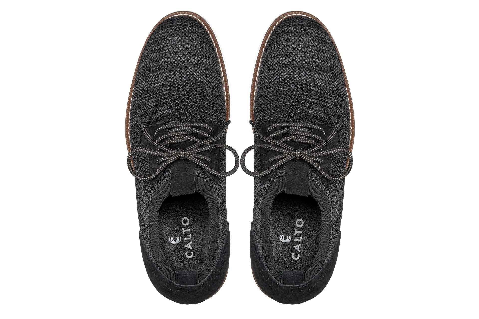CALTO - J1504 - 3.2 Inches Taller (Charcoal Grey)
